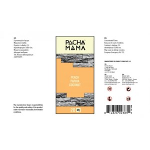 Pacha Mama FPeach Papaya Coconut Cream 20ml to 120ml Flavor (1)